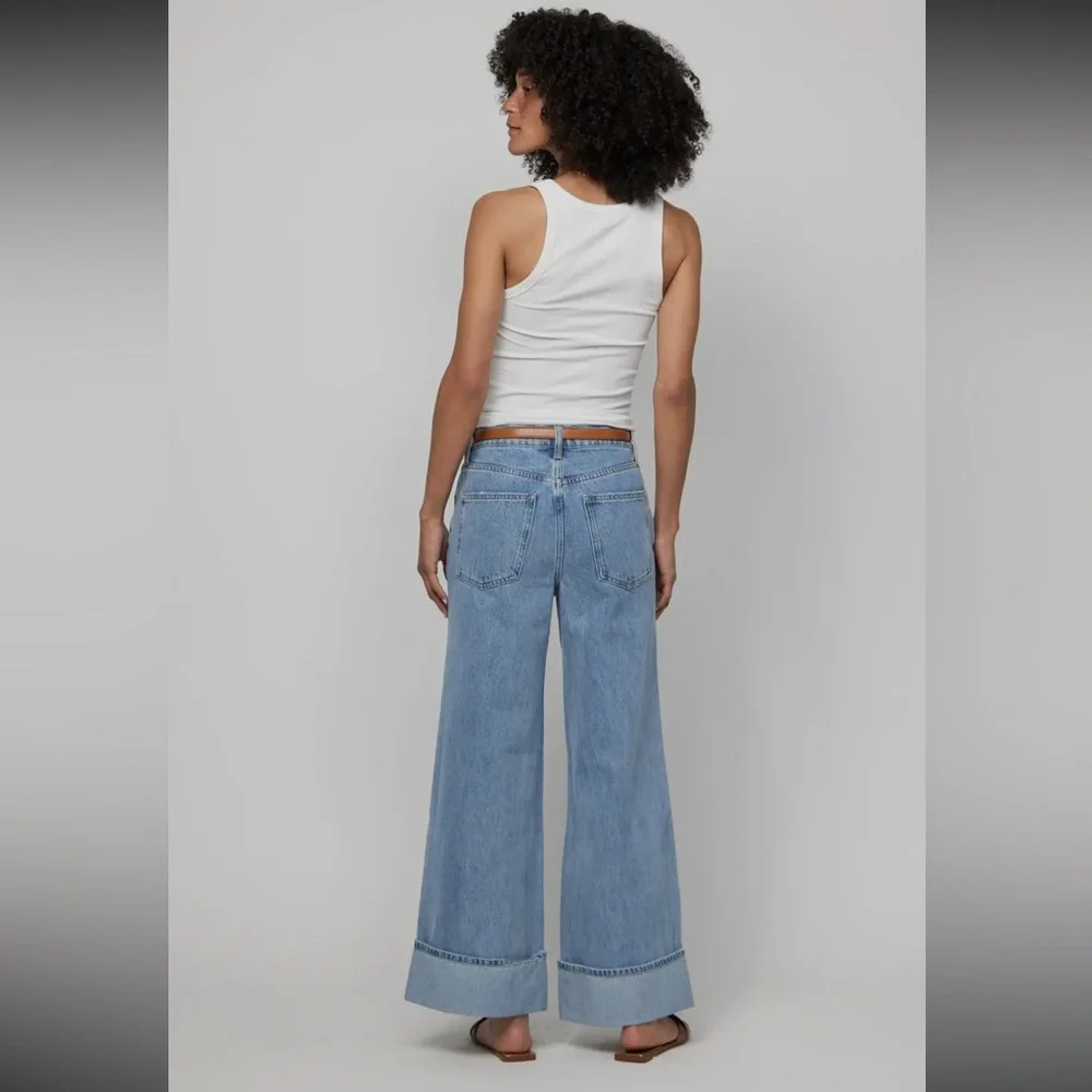 Oliver Logan | Parker Baggy Cuffed Wide-Leg | 100% Recycled Cotton AuthenticJean - Picture 9 of 14